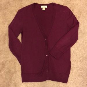 Loft Vibrant Berry Cardigan